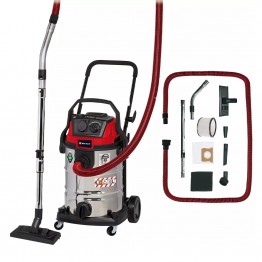 EINHELL TE-VC 2230 SACL EXPERT ΣΚΟΥΠΑ ΥΓΡΩΝ/ΣΤΕΡΕΩΝ 1400W 30lt INOX (#2342465)