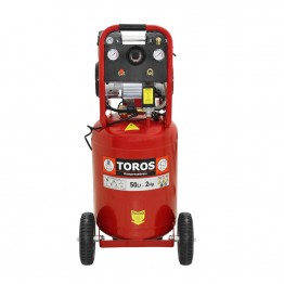 TOROS BRUSHLESS ΑΕΡΟΣΥΜΠΙΕΣΤΗΣ OILFREE SILENT 50lt 2.0Hp 8bar (#40127)