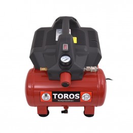 TOROS BRUSHLESS ΑΕΡΟΣΥΜΠΙΕΣΤΗΣ OILFREE SILENT 6lt 1.0Hp 8bar (#602046)
