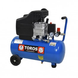TOROS ΑΕΡΟΣΥΜΠΙΕΣΤΗΣ ΜΟΝΟΜΠΛΟΚ 24lt 2.5Hp (#602081)