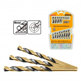 INGCO AKDB9190 ΣΕΤ ΤΡΥΠΑΝΙΑ ΜΕΤΑΛΛΟΥ HSS 1-10mm 19 ΤΕΜ (#AKDB9190)