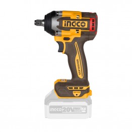 INGCO CIWLI20501 BRUSHLESS ΚΡΟΥΣΤΙΚΟ ΜΠΟΥΛΟΝΟΚΛΕΙΔΟ 20V Li-lon ΧΩΡΙΣ ΜΠΑΤΑΡΙΑ & ΦΟΡΤΙΣΤΗ 500Nm (#CIWLI20501)
