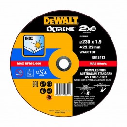 DeWALT DT43939-QZ EXTREME INOX ΔΙΣΚΟΣ ΚΟΠΗΣ Ø230x1.9mm (#DT43939)