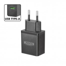 INGCO FCLI120502 ΦΟΡΤΙΣΤΗΣ USB TYPE-A (#FCLI120502)