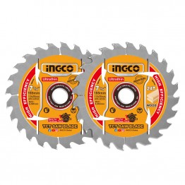 INGCO TSB1853 ΔΙΣΚΟΣ ΚΟΠΗΣ ΞΥΛΟΥ ΛΕΠΤΟΣ 2 ΤΕΜ Ø185mm (#TSB1853)